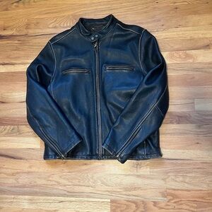 Wilsons Leather Men's Dark leather Jacket
SOLD